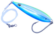 AQUA GANG Hyperfall Jigs - 3X Ultra Glow Painted on Both Sides