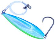 AQUA GANG Hyperfall Jigs - 3X Ultra Glow Painted on Both Sides